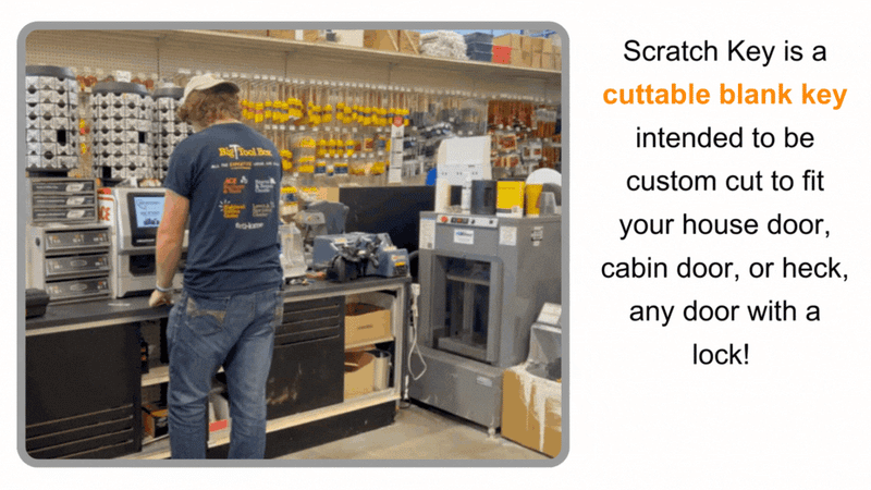 Load image into Gallery viewer, Sparky & Scratch Key