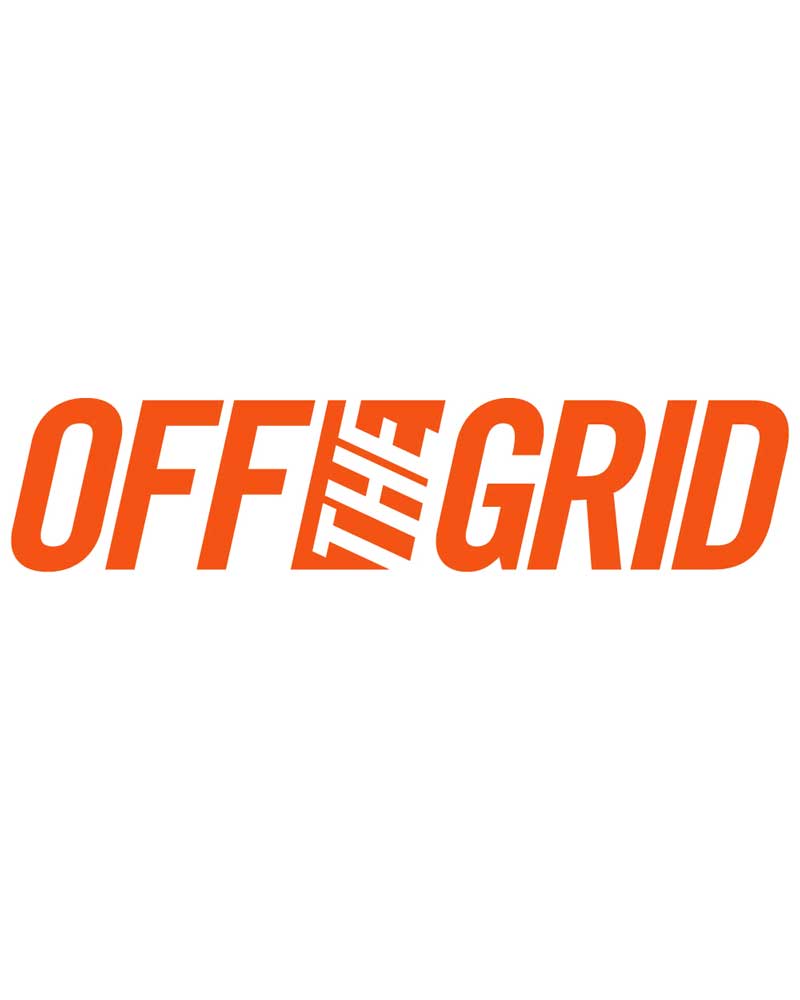 Load image into Gallery viewer, OFF THE GRID Solid Logo Decal - 7 Colors