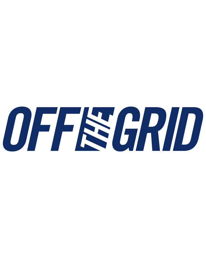 Load image into Gallery viewer, OFF THE GRID Solid Logo Decal - 7 Colors
