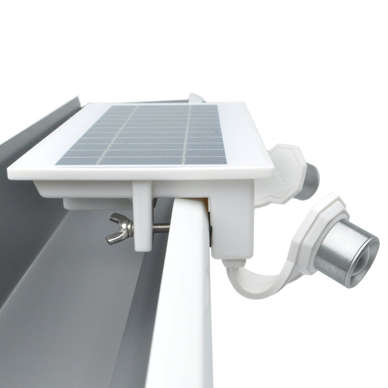 Load image into Gallery viewer, EZ Solar Home Security FLEXIT Spotlight - Gutter Mounted