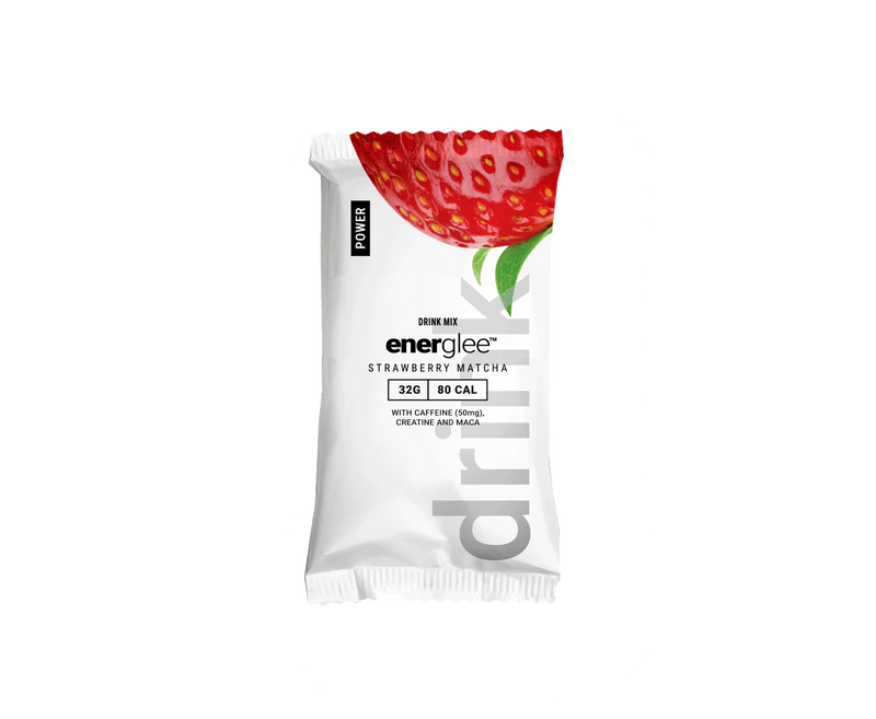Load image into Gallery viewer, Strawberry Matcha Creatine Power Drink w/Adaptogens