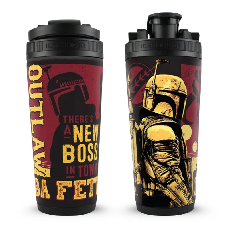Load image into Gallery viewer, Star Wars Original Trilogy Boba Fett Outlaw 4D Ice Shaker