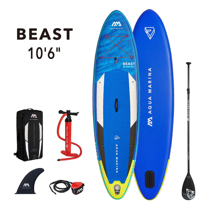 Load image into Gallery viewer, Aqua Marina BEAST 10'6" Inflatable Paddle Board All-Around Advanced SUP