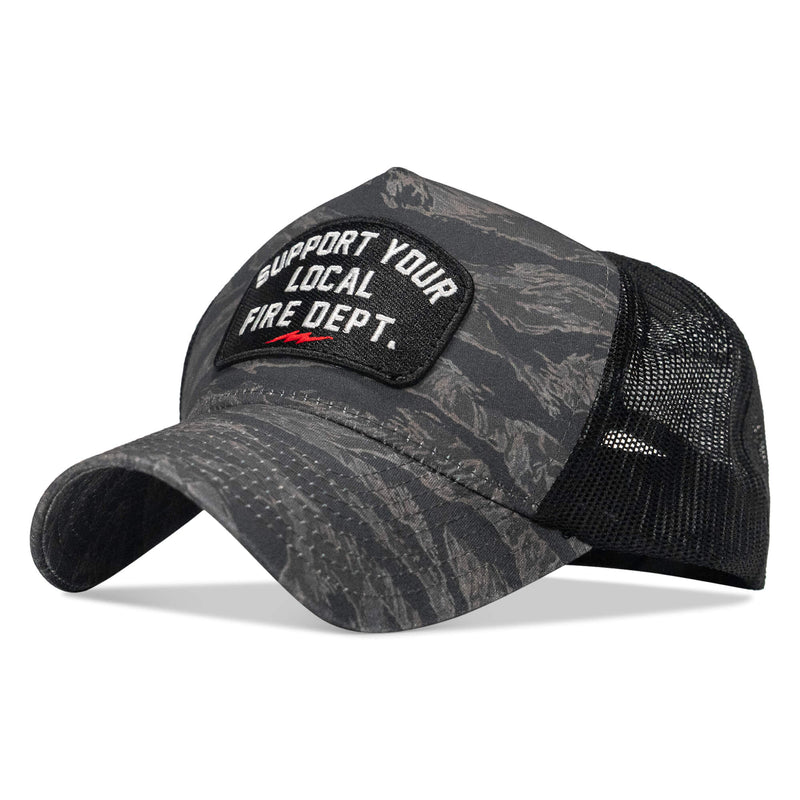 Load image into Gallery viewer, Support Your Local Fire Dept Patch Five Panel Breacher Snapback Hat