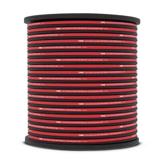 12-GA Speaker Wire 500 Feet - Red - Skoutley Outdoors LLC