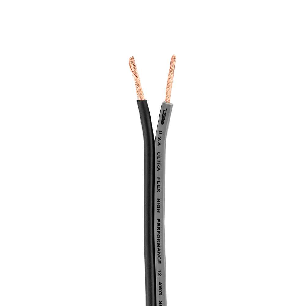 12-GA Speaker Wire 500 Feet -Silver and Black - Skoutley Outdoors LLC