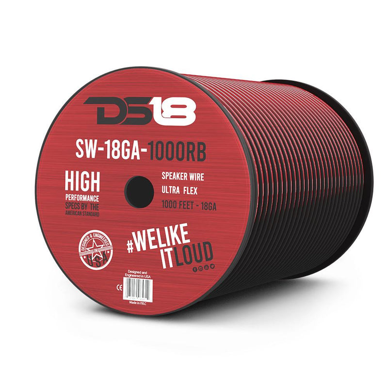 Load image into Gallery viewer, 18-GA Speaker Wire 1000 Feet Red