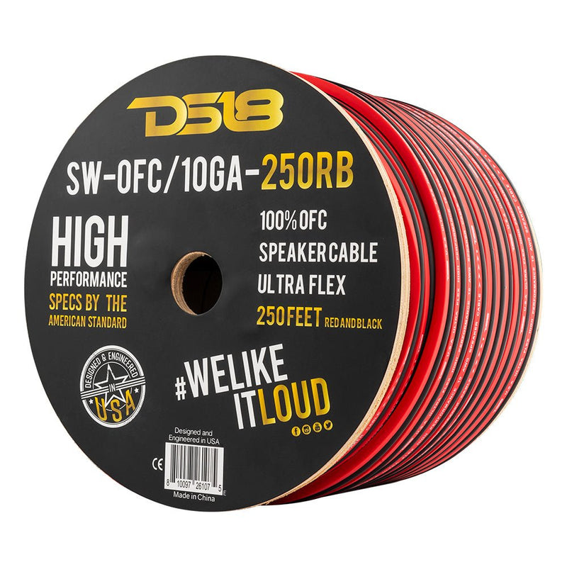 Load image into Gallery viewer, 10-GA OFC 100% Copper Speaker Wire 250 Feet