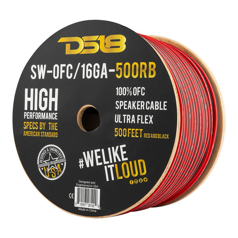 Load image into Gallery viewer, 16-GA OFC 100% Copper Speaker Wire 500 Feet