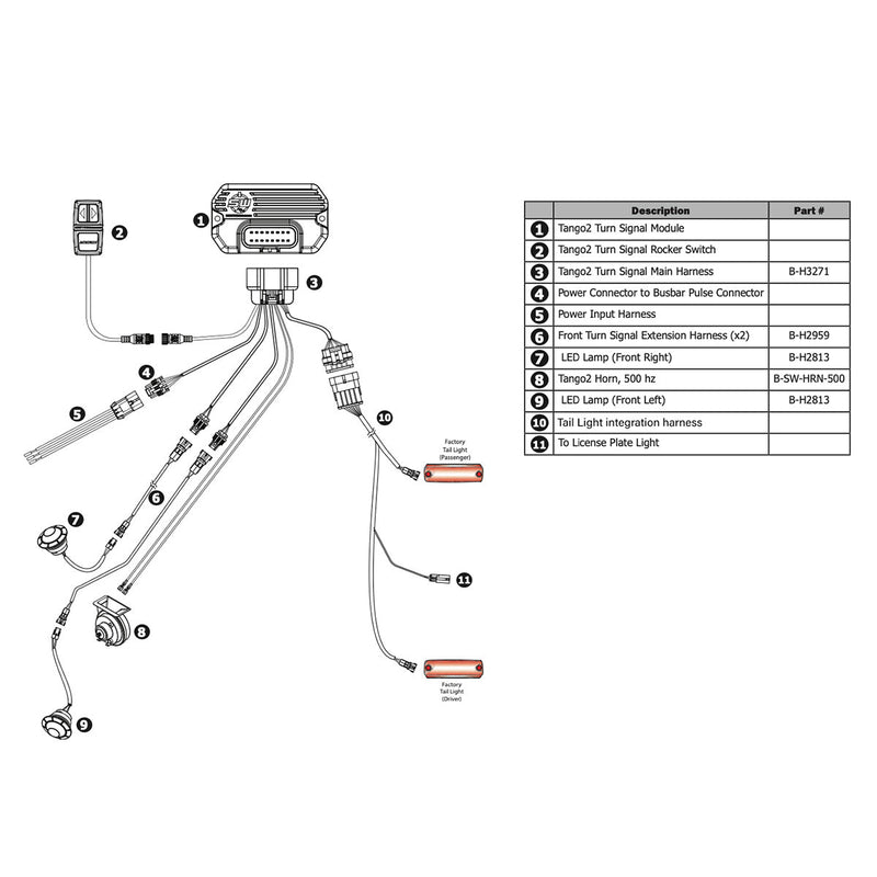 Load image into Gallery viewer, Tango2 Vehicle Specific Turn-Signal Kit with All-In-One Controller and Taillight Integration