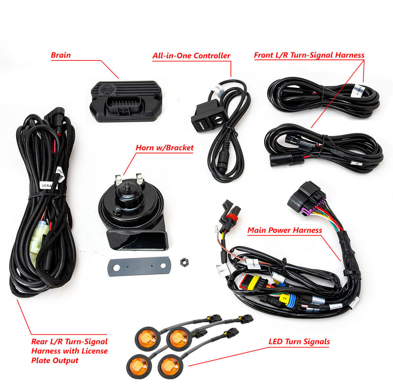 Load image into Gallery viewer, Tango2 Universal Turn-Signal Kit with All-In-One Controller
