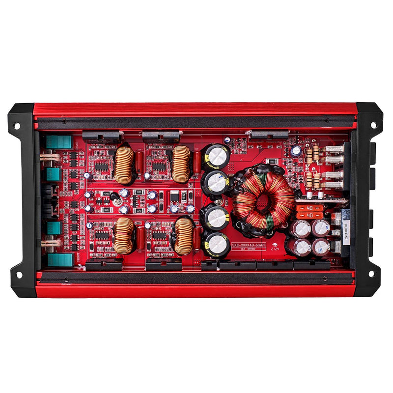 Load image into Gallery viewer, SXE Class D 4-Channel Full-Range Amplifier 4 x 200 RMS @ 4-Ohm 3000 Watts