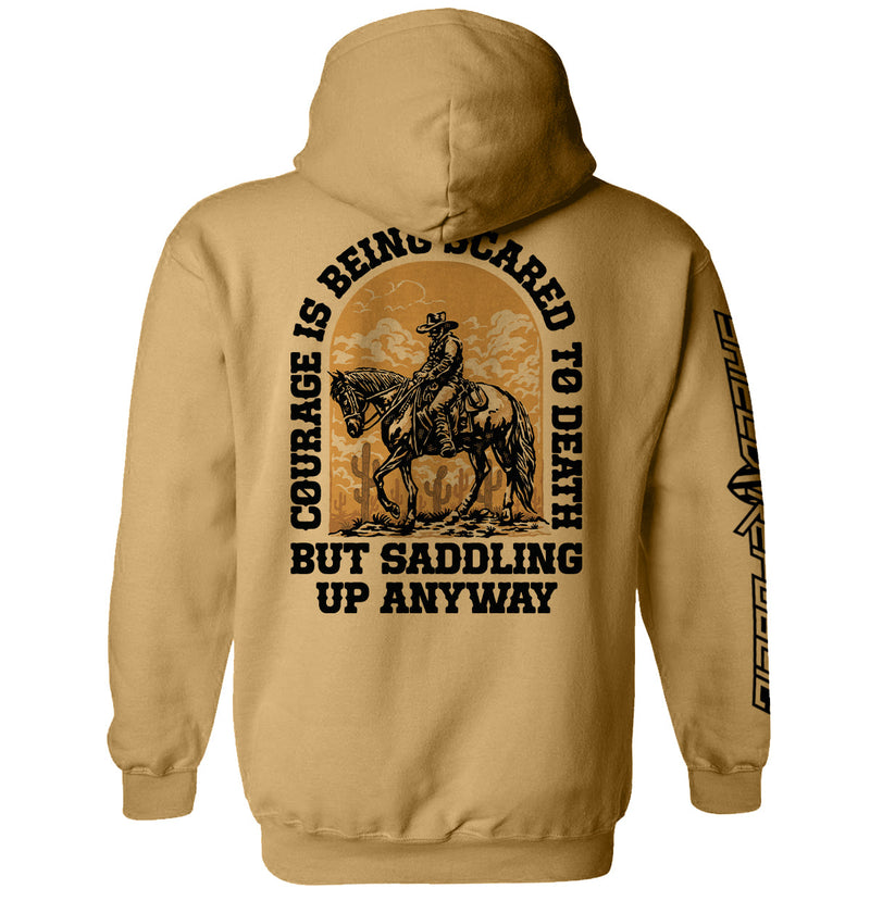 Load image into Gallery viewer, Courage Is Being Scared To Death, But Saddling Up Anyway