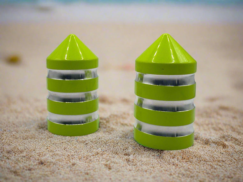 Load image into Gallery viewer, Marshin Whips Billet Magnetic Base Caps | Protective Dust Covers | Pair