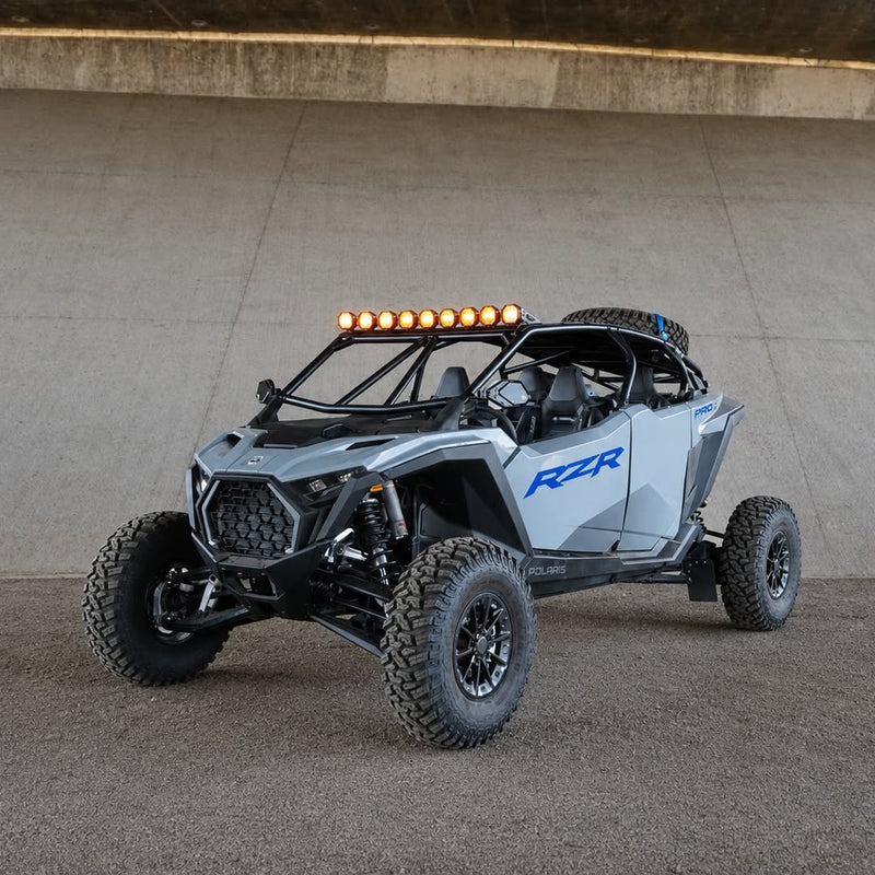 Load image into Gallery viewer, 7 Light U-Con Interlocking Off Road LED Pod With Amber or White DRL Running Light
