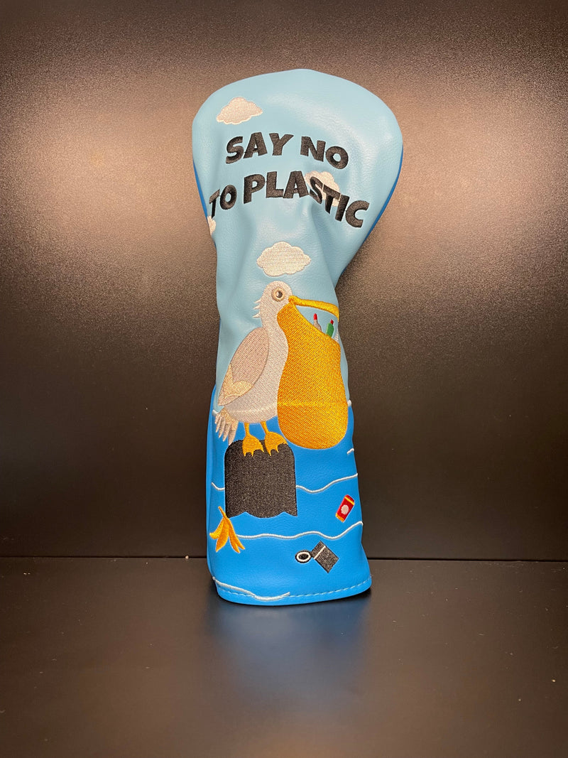 Load image into Gallery viewer, Say No To Plastic Headcover