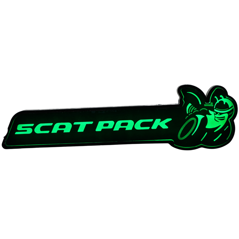 Load image into Gallery viewer, Scatpack LED Emblem Badge (Multicolor Flow)