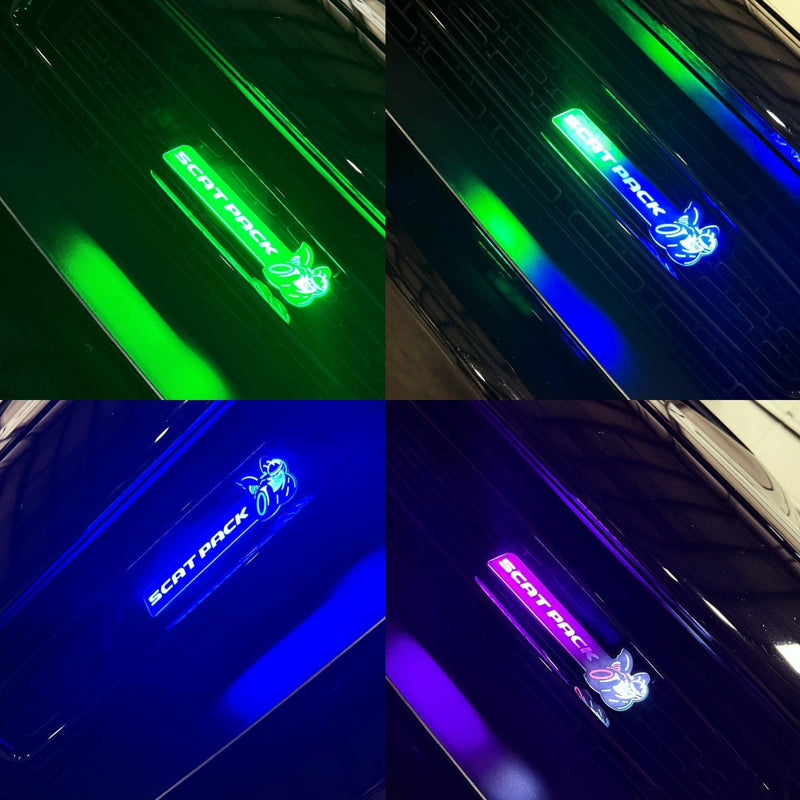 Load image into Gallery viewer, Scatpack LED Emblem Badge (Multicolor Flow)