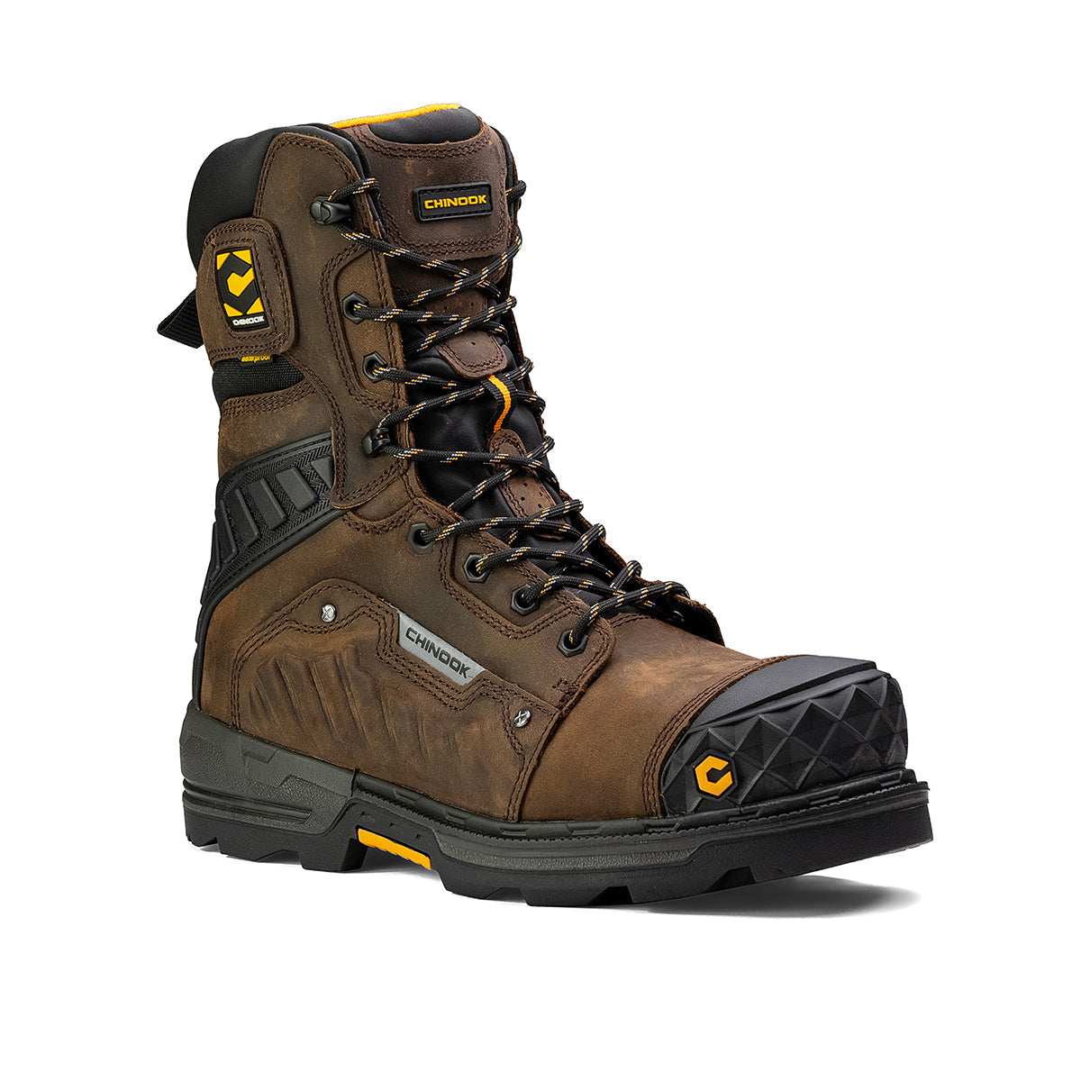 Scorpion 9” Composite Toe Men's Waterproof Work Boot – Brown - Skoutley Outdoors LLC