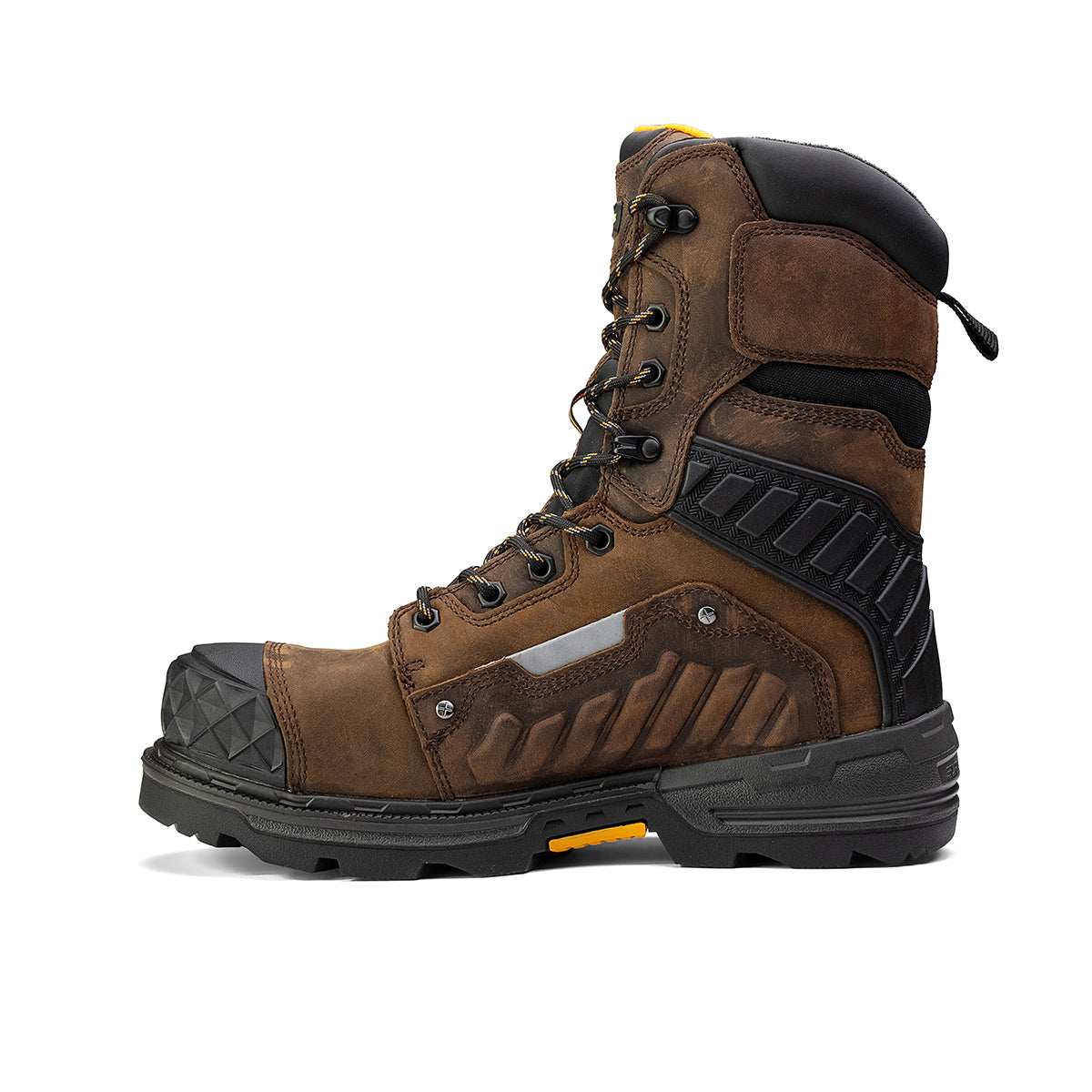 Scorpion 9” Composite Toe Men's Waterproof Work Boot – Brown - Skoutley Outdoors LLC