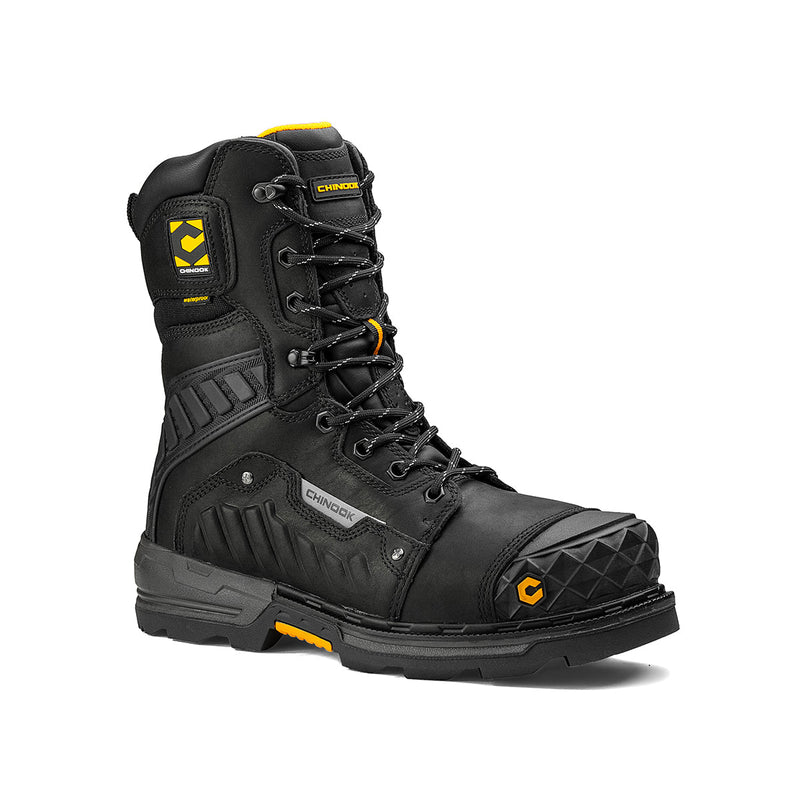 Load image into Gallery viewer, Scorpion 9” Composite Toe Men’s Waterproof Work Boot - Black