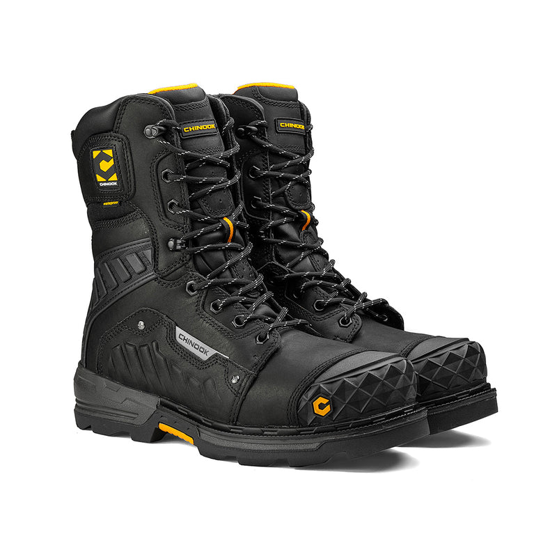 Load image into Gallery viewer, Scorpion 9” Composite Toe Men’s Waterproof Work Boot - Black