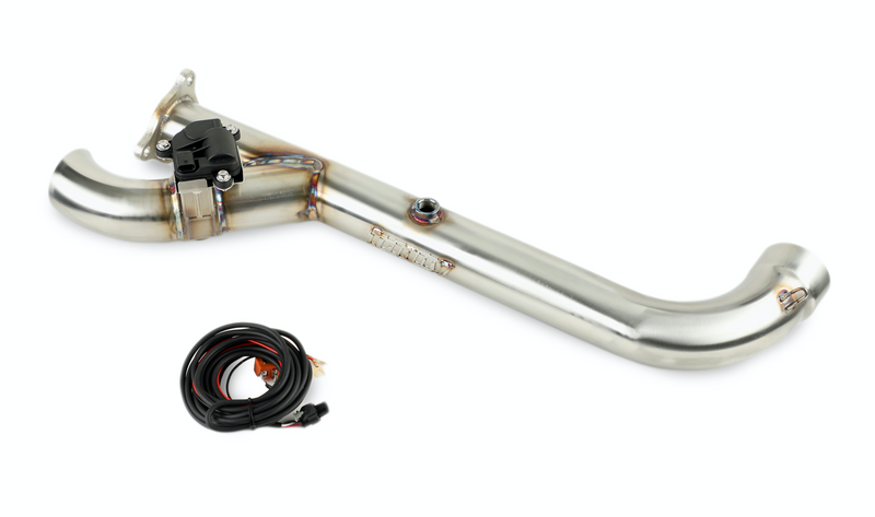 Load image into Gallery viewer, SIDE PIECE Header Pipe with Electronic Cutout - RZR PRO XP / TURBO R
