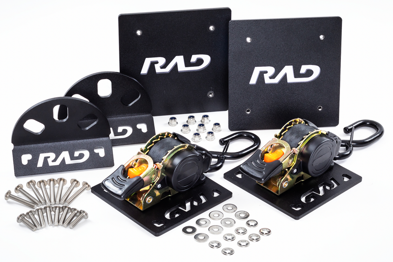Load image into Gallery viewer, Universal RAD Deal — Mounted Ratchet Strap System for Every Truck