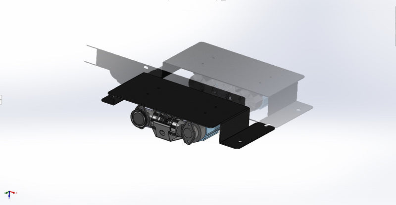 Load image into Gallery viewer, Ram Under Bed Compressor Mount