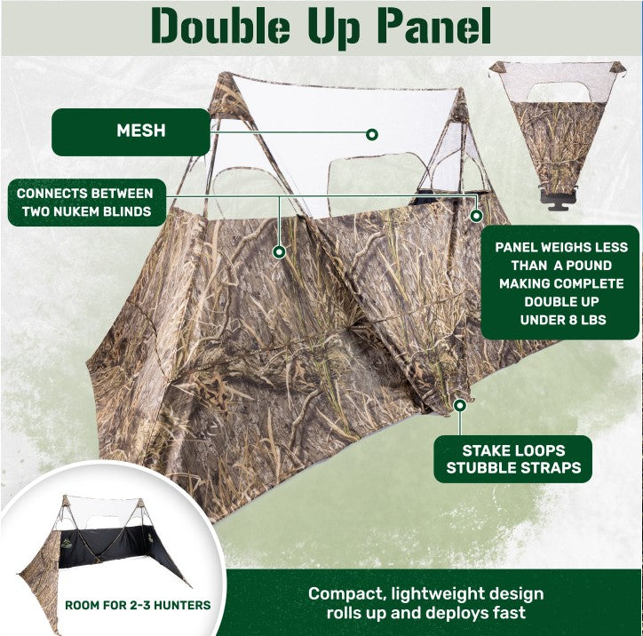 Load image into Gallery viewer, Double Up Panel - Mossy Oak Obsession 3D Leafy