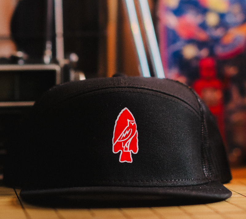 Load image into Gallery viewer, Black 5-Panel