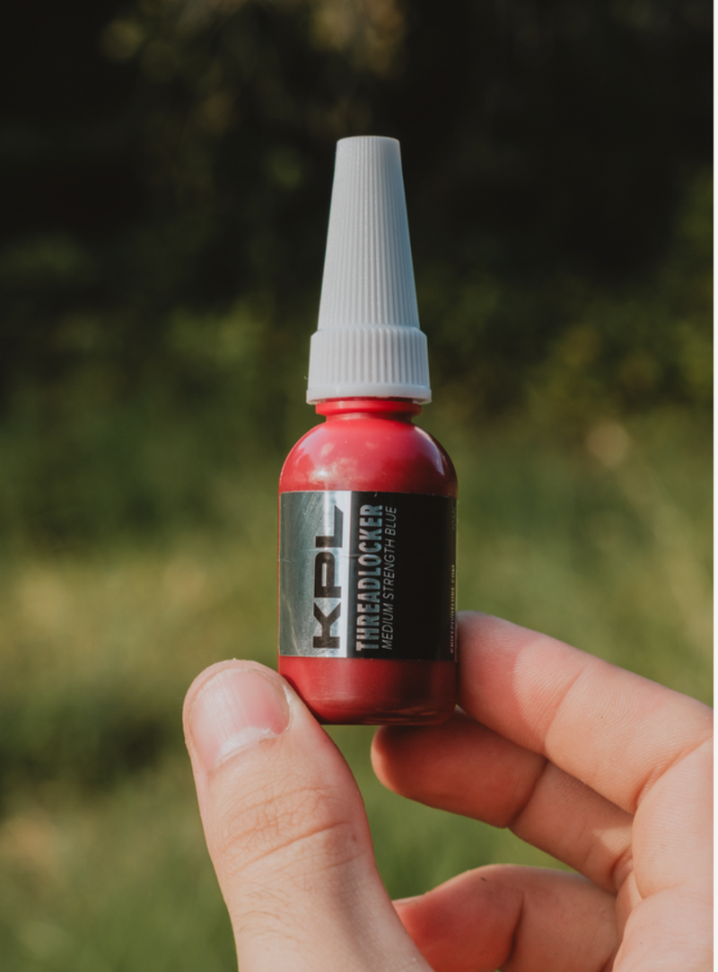 Load image into Gallery viewer, KPL *OIL TOLERANT* - Blue Medium Strength Pocketknife Threadlocker - Large Blue 10ml