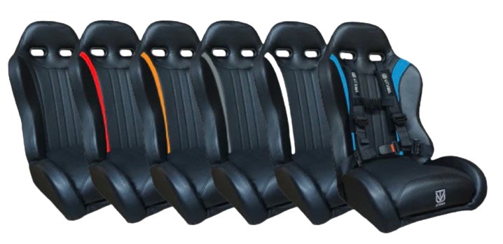 Load image into Gallery viewer, RZR PRO Front Suspension Bucket Seats with Quick Mount Brackets