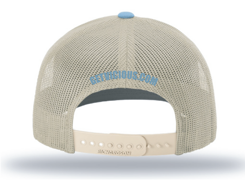 Load image into Gallery viewer, Vicious Logo - Columbia Blue/Khaki