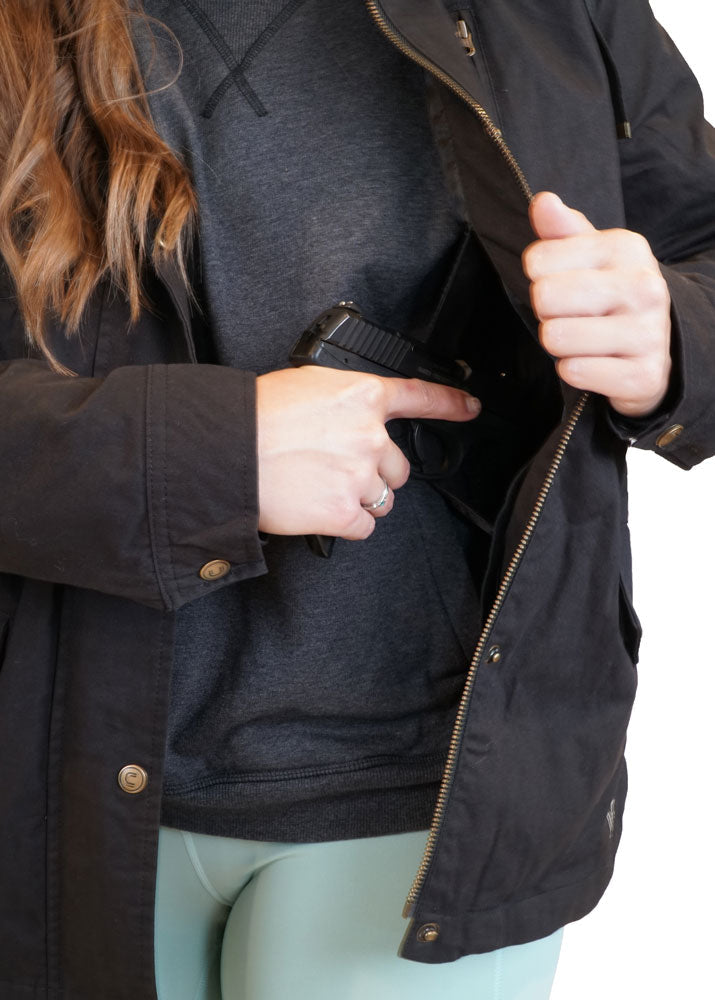 Load image into Gallery viewer, Secret Sadie Jacket | Concealed Carry Pockets