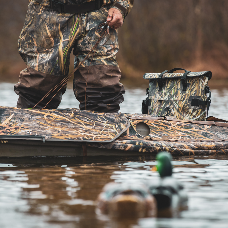 Load image into Gallery viewer, Waterproof Floating Cooler Bag - Shadow Grass Habitat Camo