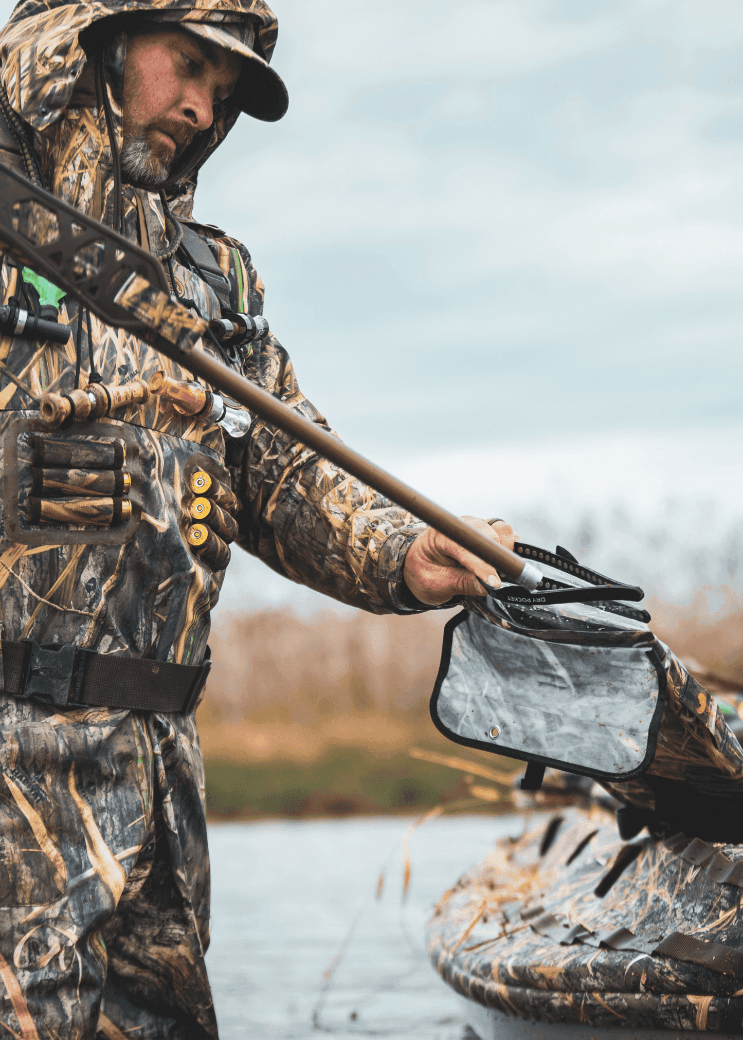 Auto-Sealing, Waterproof, Floating Shotgun Bag - Skoutley Outdoors LLC