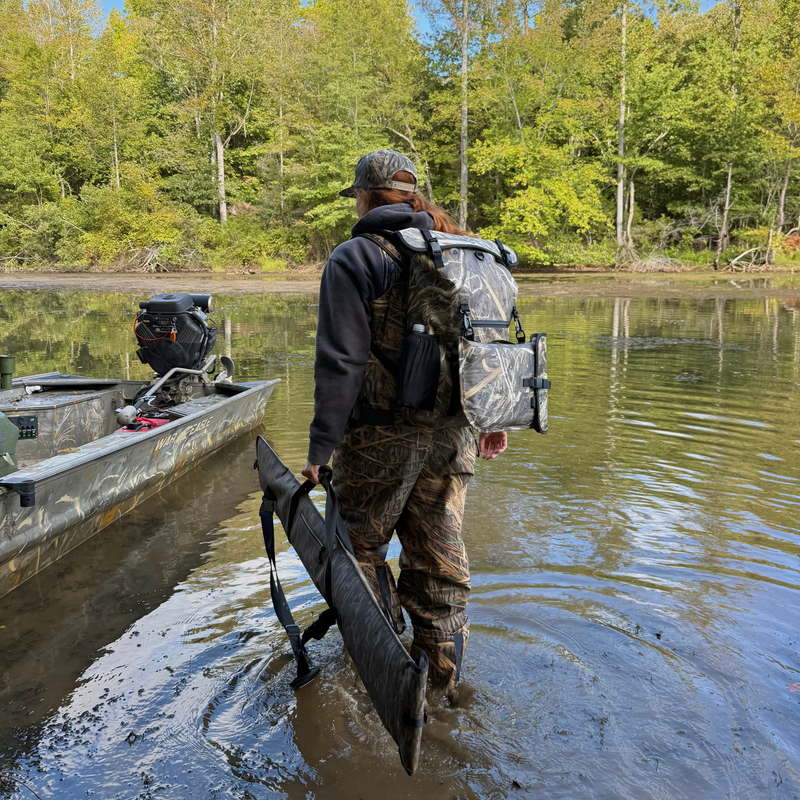 Load image into Gallery viewer, Waterproof Floating Backpack Dry Bag - Shadow Grass Habitat