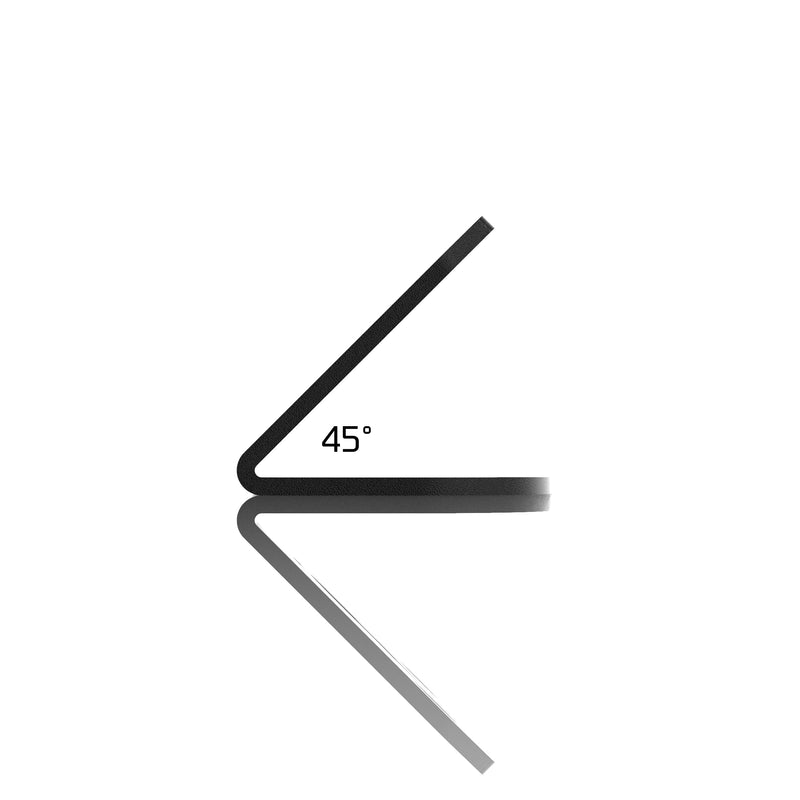 Load image into Gallery viewer, Litt Industries halo billet 45 degree bracket Easily mount rock or accessory lights with our mounting brackets Each mount is powder coated black Hardware included