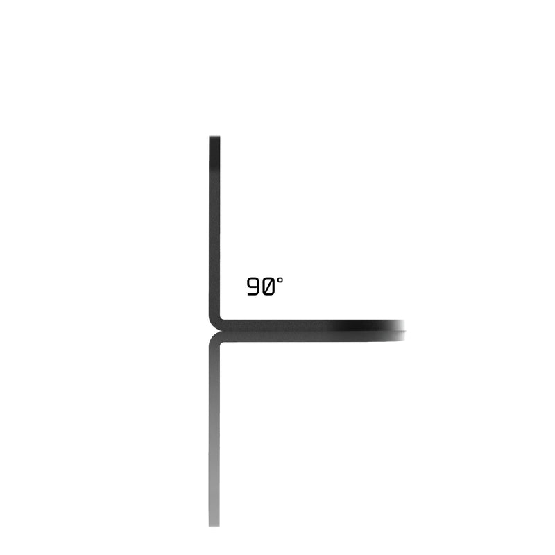 Load image into Gallery viewer, Litt Industries halo billet 90 degree bracket Easily mount rock or accessory lights with our mounting brackets Each mount is powder coated black Hardware included