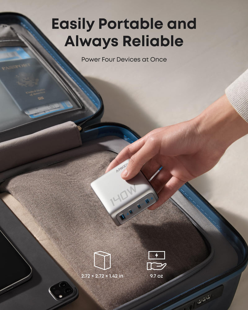 Load image into Gallery viewer, Anker Laptop Power Bank (25K, 165W, Built-In and Retractable Cables)