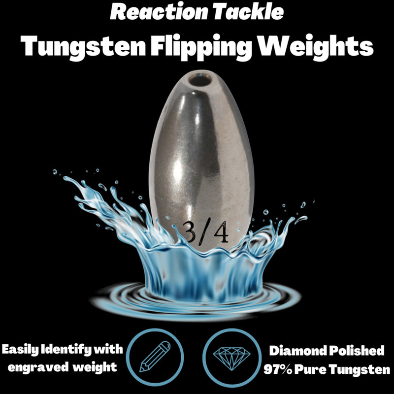 Load image into Gallery viewer, Reaction Tackle Tungsten Flipping Weights