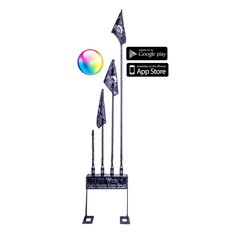 Load image into Gallery viewer, LED Whip w/ Bluetooth