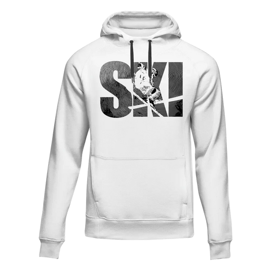 Ski Adult Fleece Hooded Sweatshirt