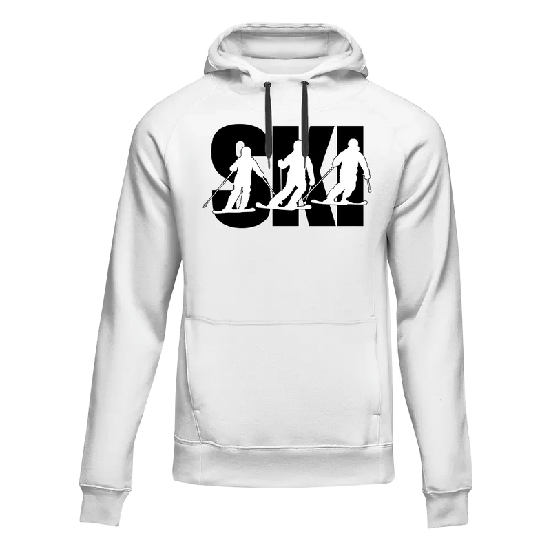 Load image into Gallery viewer, Ski Adult Fleece Hoodie