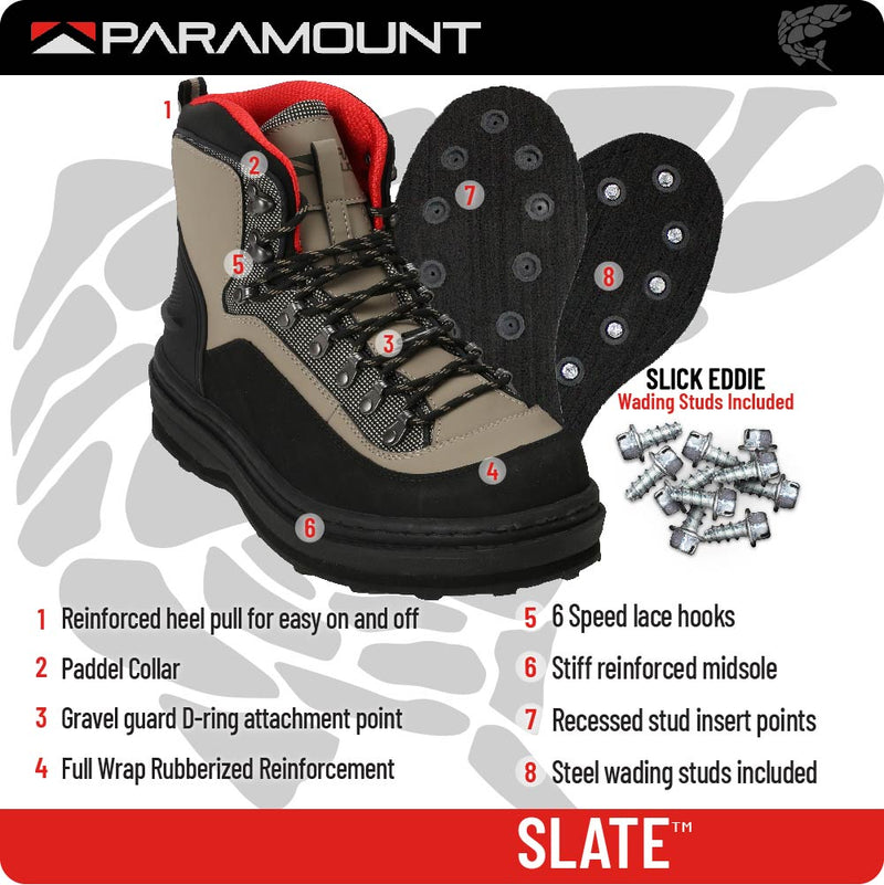 Load image into Gallery viewer, Slate Felt Sole Wading Boots