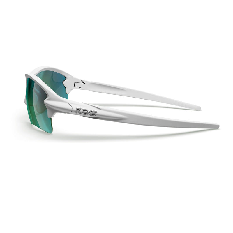 Load image into Gallery viewer, White Sling Blade Trivex® Polarized Prescription Sunglasses