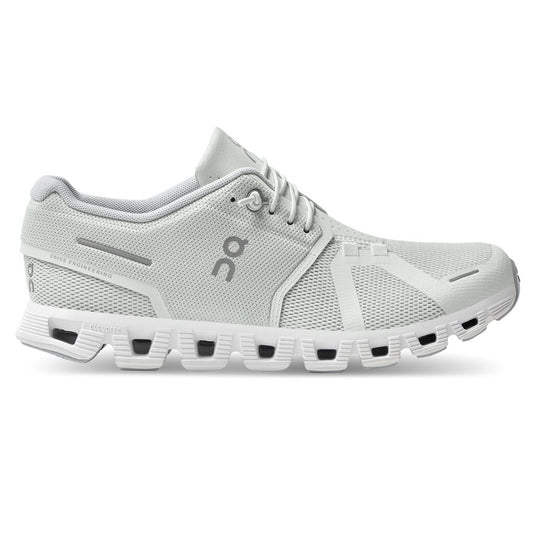 Women's On Cloud 5, Ice/White, 10 B Medium - Skoutley Outdoors LLC