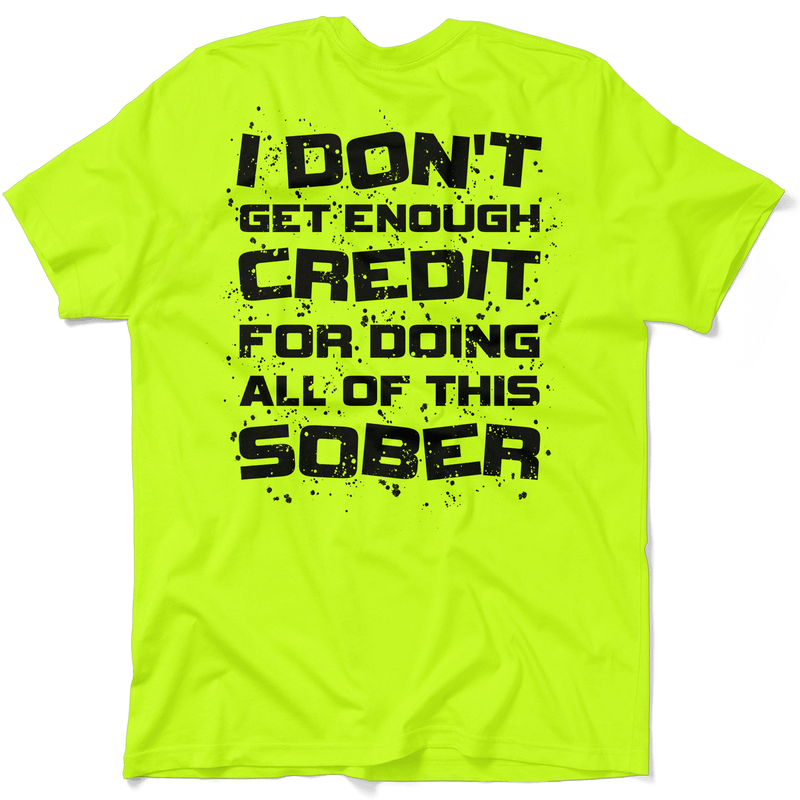 Load image into Gallery viewer, Sober - Safety Yellow T-Shirt