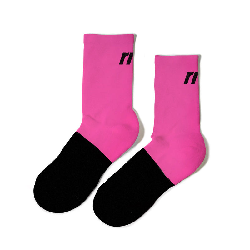 Load image into Gallery viewer, Marathon Crew Sock- Basic Pink